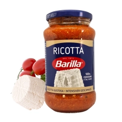 Barilla Ricotta Sos pomidorowy z serem ricotta 400 g - kremowy smak Włoch prosto z Parmy